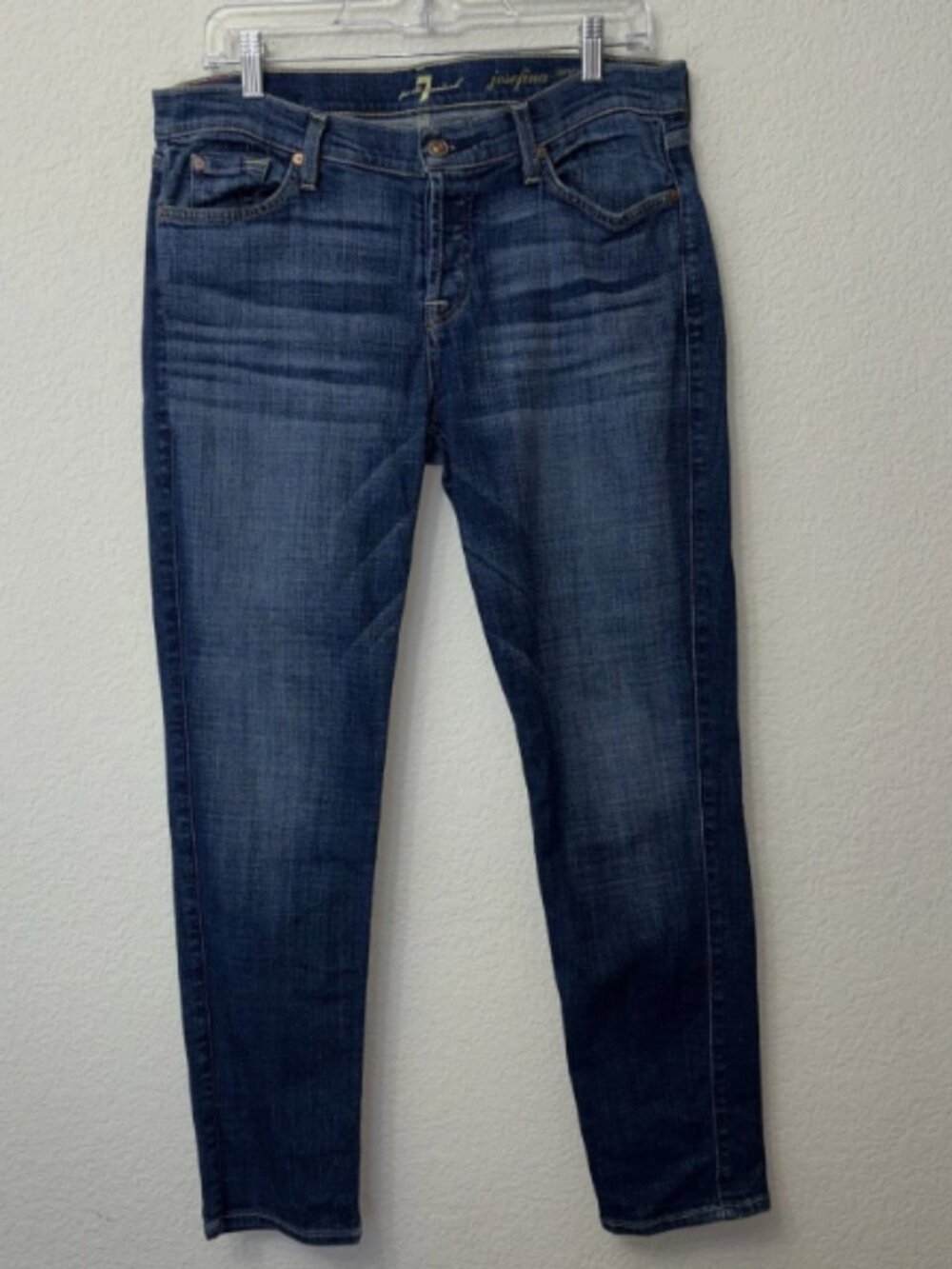 7 For‎ All Mankind Jeans Womens 29 Josepina Zipper closure